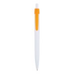Guľôčkové pero, modrá náplň , transparent orange